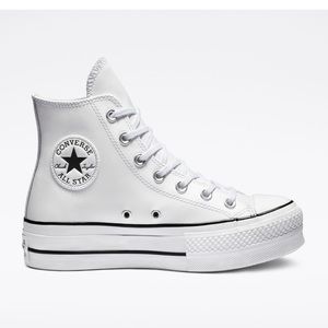 Clean Leather Platform Chuck Taylor All Star
